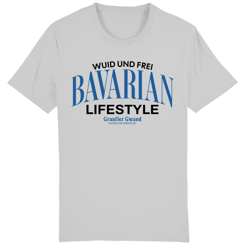 Bayerisches Herren T-Shirt Bavarian Lifestyle - schwarz - Grantler Gwand