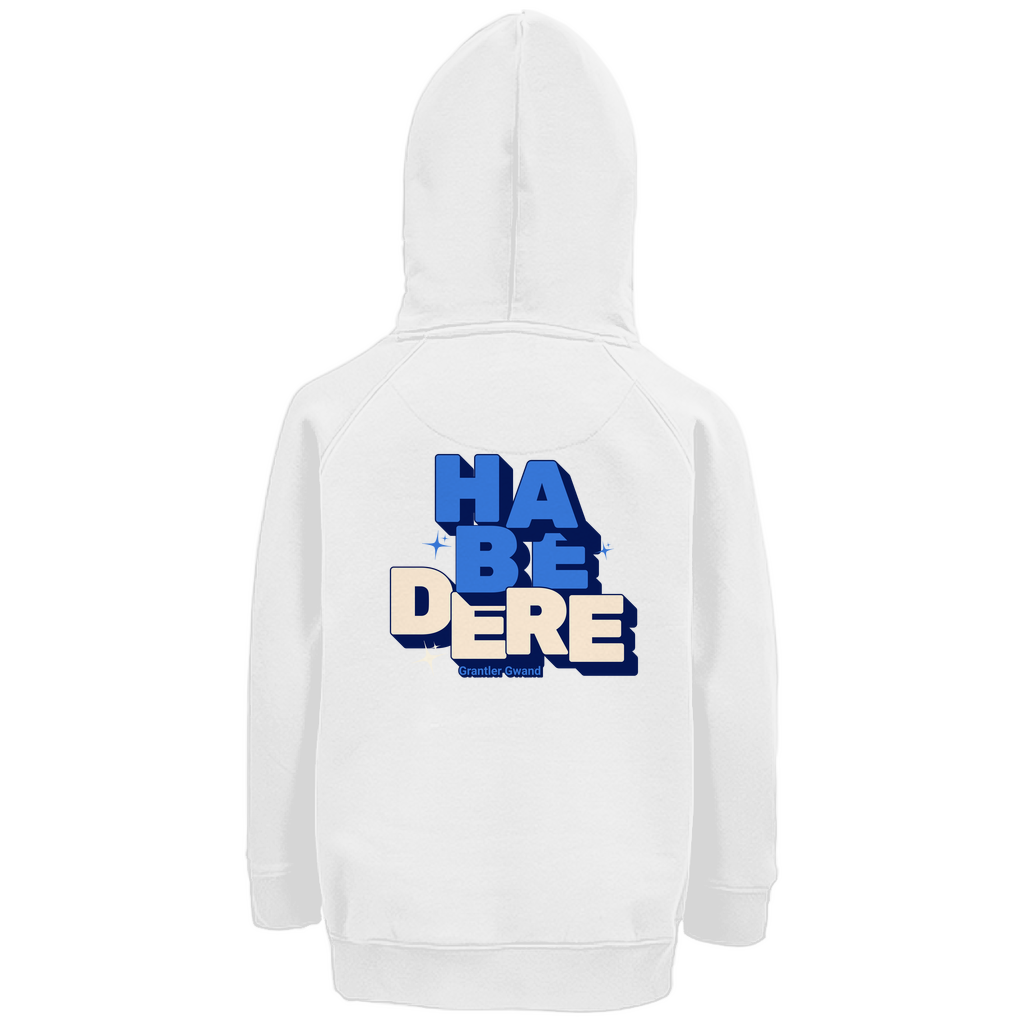 Bayerischer Kinder Premium Bio Hoodie - Habe dere - blau - Grantler Gwand