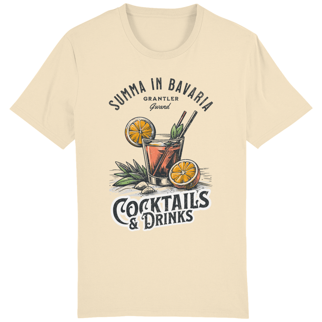 Bayerisches Herren T-Shirt Summa in Bavaria - Cocktail & Drinks - Grantler Gwand