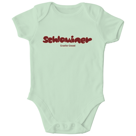 Bayerischer Baby Bio Body - Schlawiner - rot - Grantler Gwand