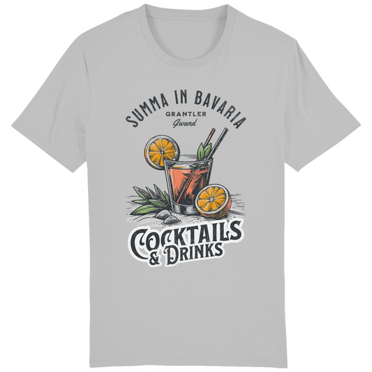 Bayerisches Herren T-Shirt Summa in Bavaria - Cocktail & Drinks - Grantler Gwand