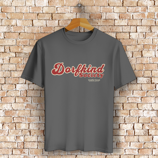 Bayerisches T-Shirt Unisex -  T-Shirt Dorfkind Society - Grantler Gwand