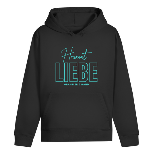 Bayerischer Hoodie Unisex - Hoamat Liebe - Mint - Grantler Gwand