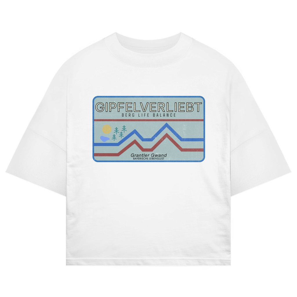 Bayerisches Oversize T-Shirt Unisex - Gipfelverliebt - Grantler Gwand
