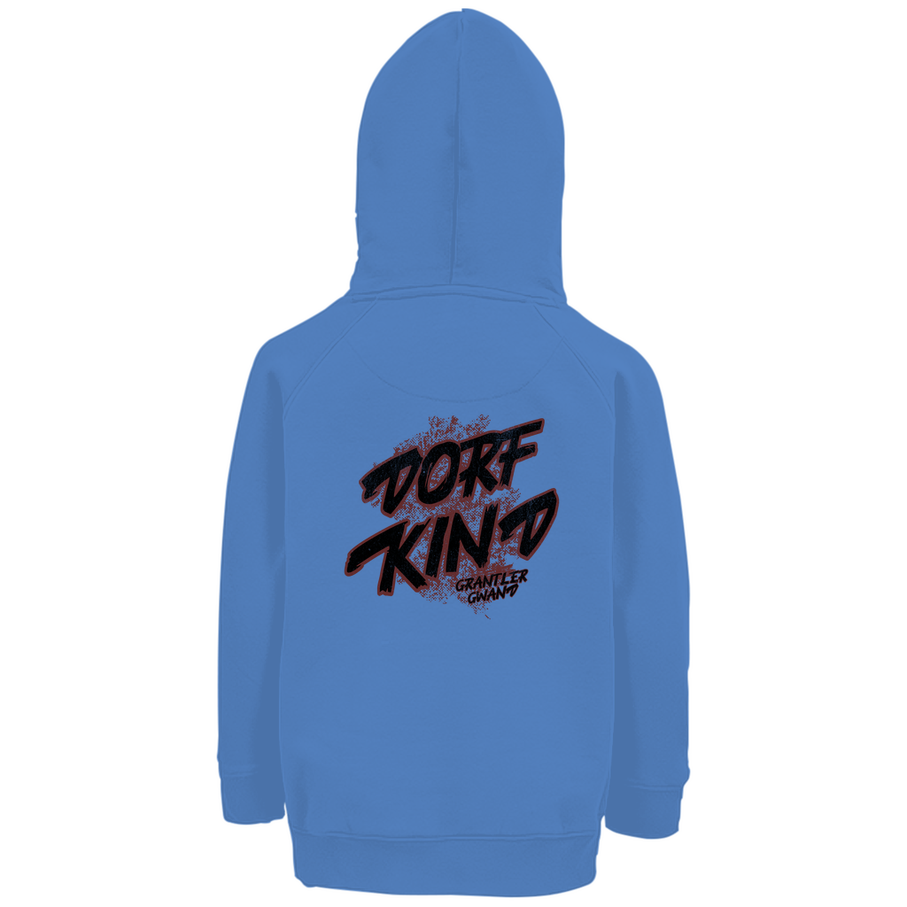 Bayerischer Kinder Premium Bio Hoodie - Dorfkind - Grantler Gwand