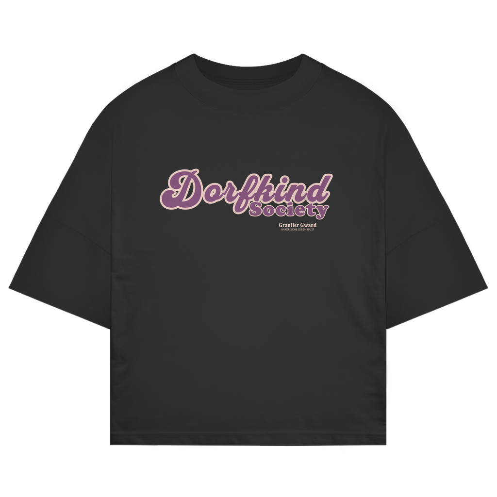 Bayerisches Oversize T-Shirt - Dorfkind Society - Grantler Gwand