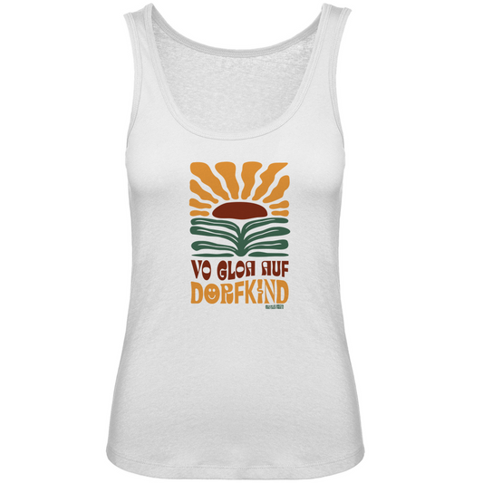 Bayerisches Damen Premium Organic Tank Top Vo Gloa auf Dorfkind - Grantler Gwand