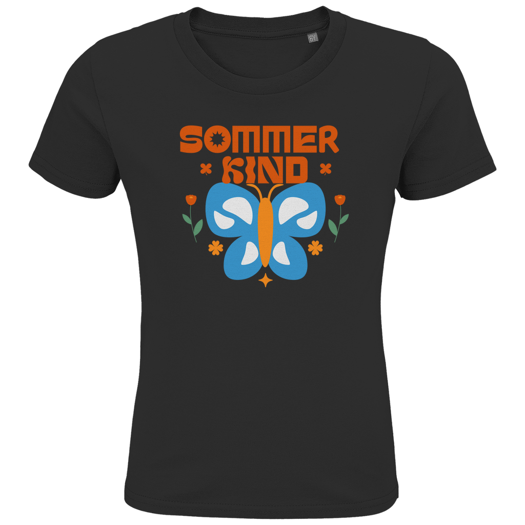 Bayerischer Kinder Premium Bio T-Shirt Sommerkind - Grantler Gwand