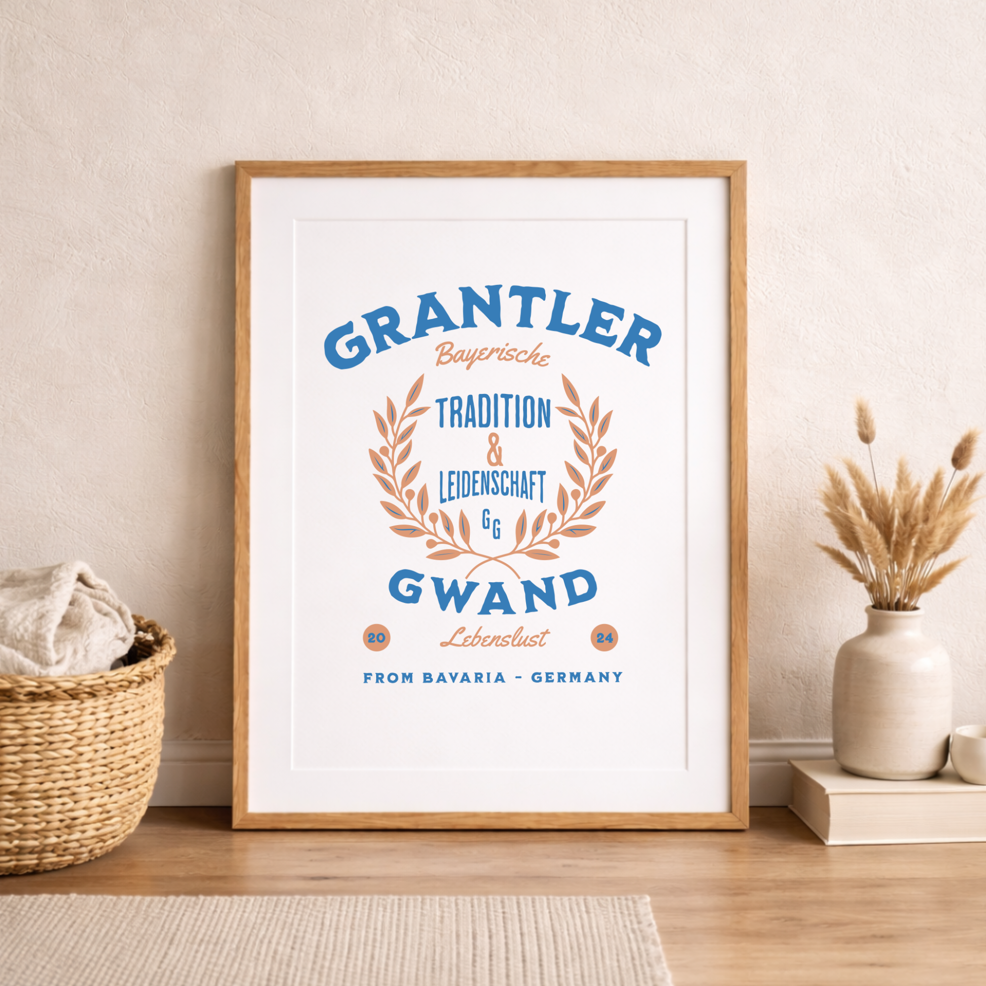 Tradition und Leidenschaft - Poster Din A3