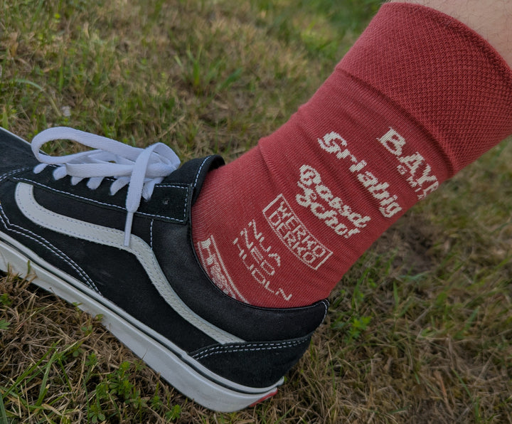 Bayerische Gmiatlichkeit - Socken - Rot