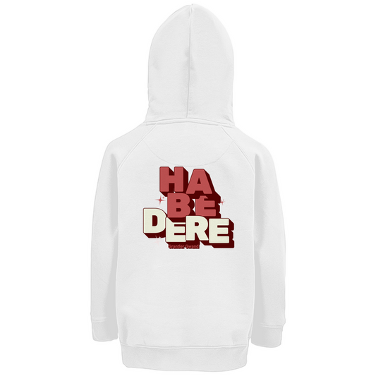 Bayerischer Kinder Premium Bio Hoodie - Habe dere - rot - Grantler Gwand