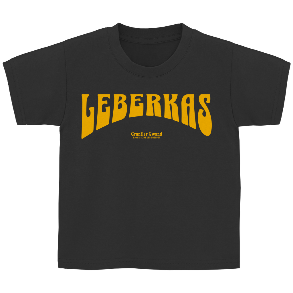 Bayerisches Kinder T-Shirt - Leberkas - Grantler Gwand