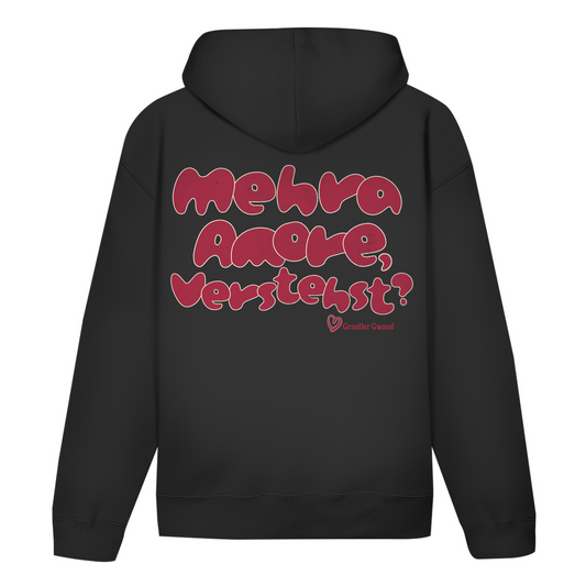 Bayerischer Hoodie Unisex - Mehra Amore, Verstehst? - Grantler Gwand