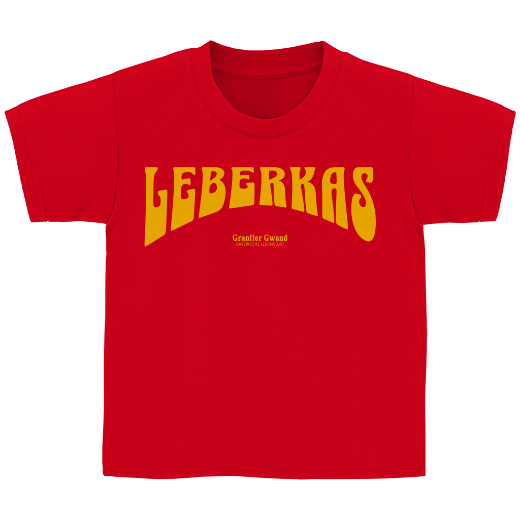 Bayerisches Kinder T-Shirt - Leberkas - Grantler Gwand