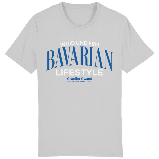 Bayerisches Herren T-Shirt Bavarian Lifestyle - weiß - Grantler Gwand