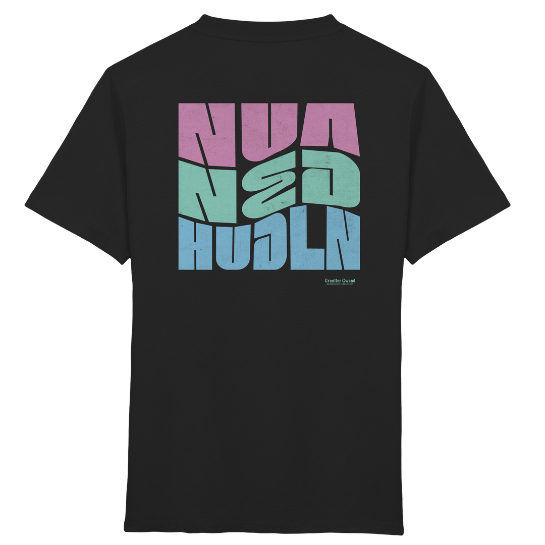 Nua Ned Hudln Pastell - Backprint - Kinder T-Shirt