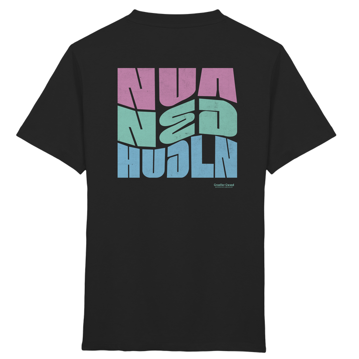 Nua Ned Hudln Pastell - Backprint - Kinder T-Shirt