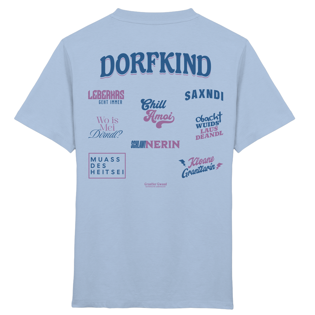 Dorfkind Madln - Backprint - Kinder T-Shirt