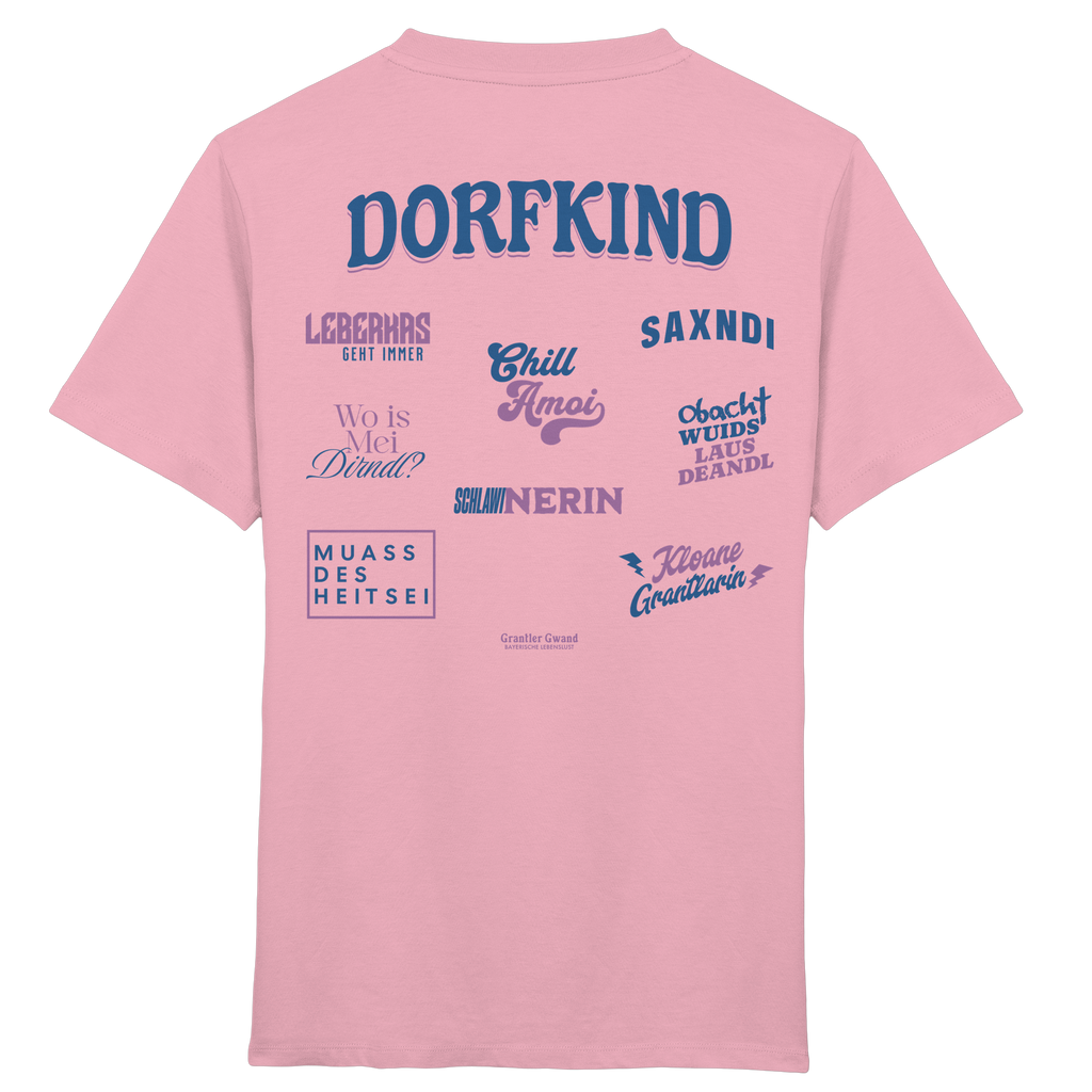 Dorfkind Madln - Backprint - Kinder T-Shirt