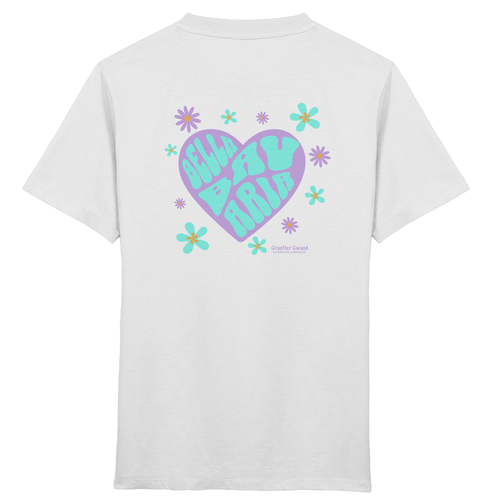 Bella Bavaria Herz - Mint Variante - Backprint - Kinder T-Shirt