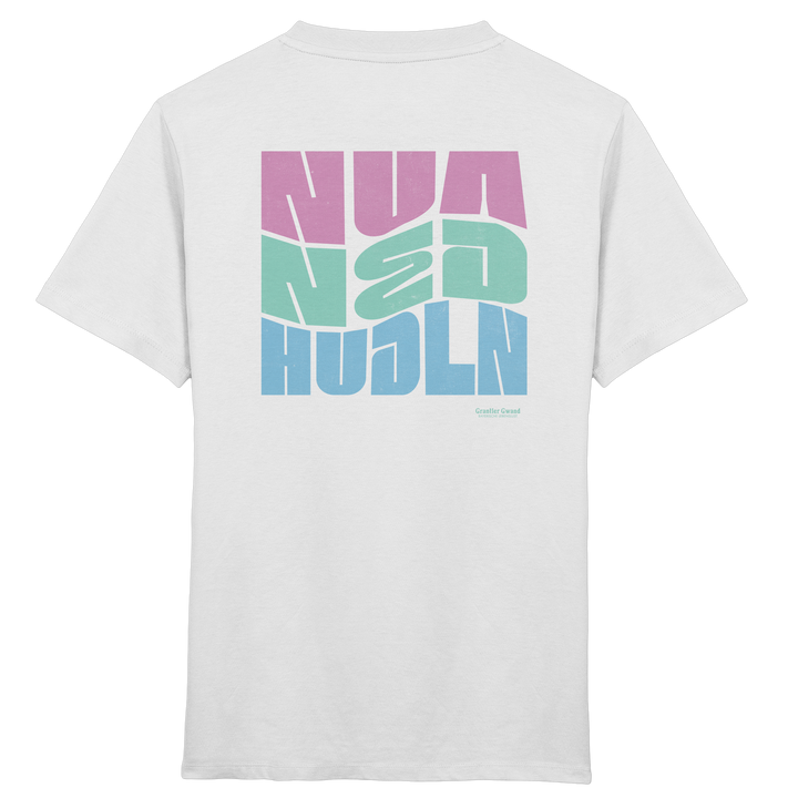 Nua Ned Hudln Pastell - Backprint - Kinder T-Shirt