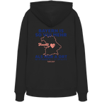Bayern im Herzen - blaue Variante - Backprint - Hoodie