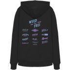 Wuid & Frei - Lila Variante - Backprint - Hoodie