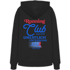Running Club - blaue Variante - Backprint - Hoodie