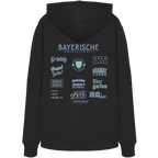 Bayerische Gmiatlichkeit - grüne Variante - Backprint - Hoodie
