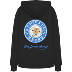 A Hoibe a Day Biermaskottchen - blaue Variante - Backprint - Hoodie