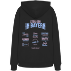 Steil geh in Bayern - pinke Variante - Backprint - Hoodie