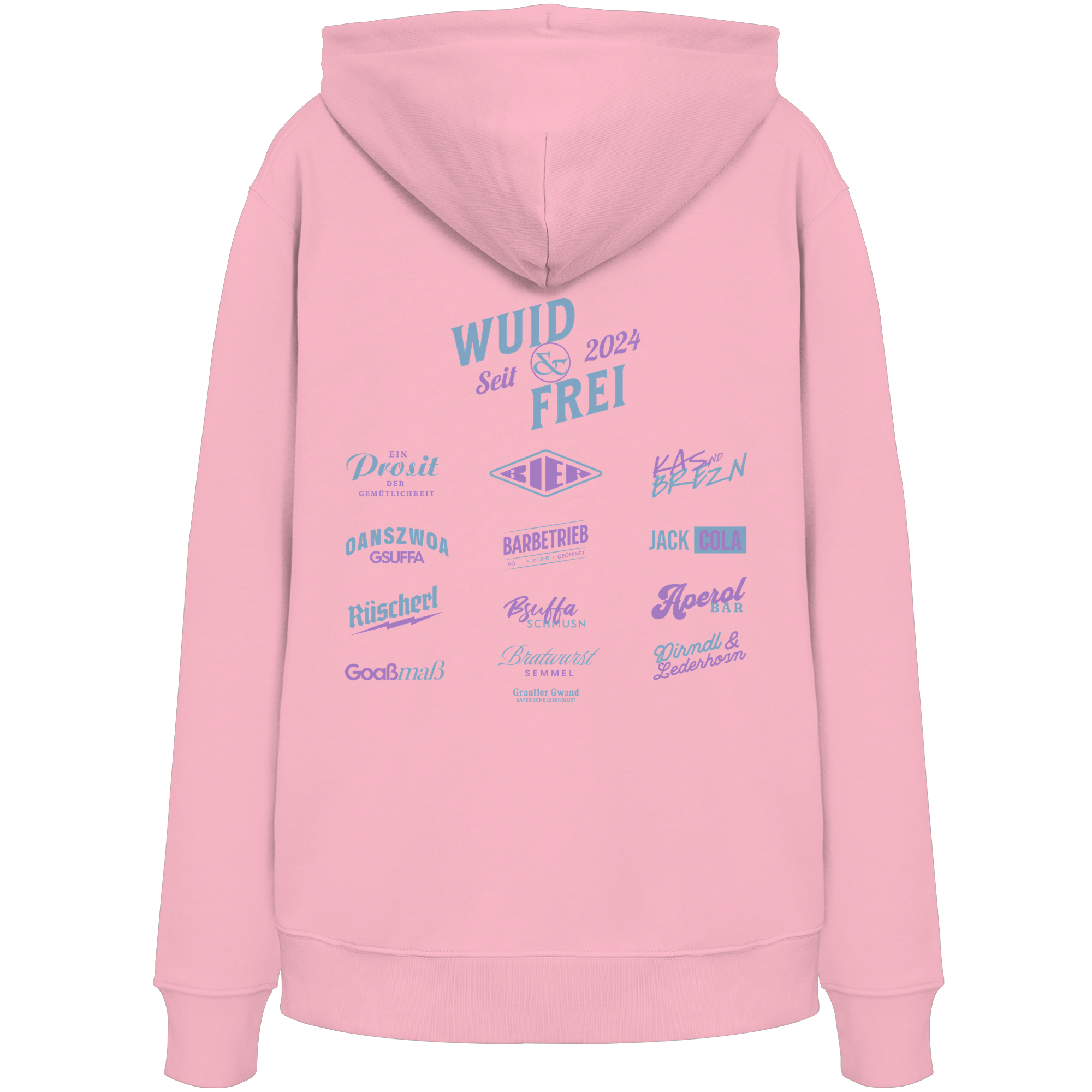 Wuid Und Frei - Hoodie