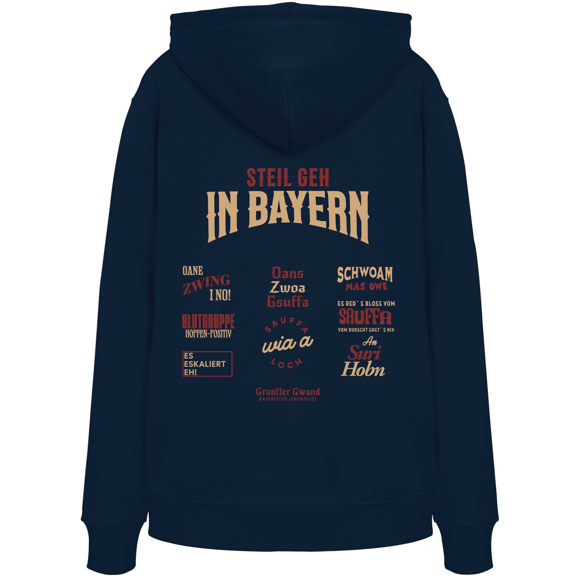 Steil geh in Bayern - Hoodie