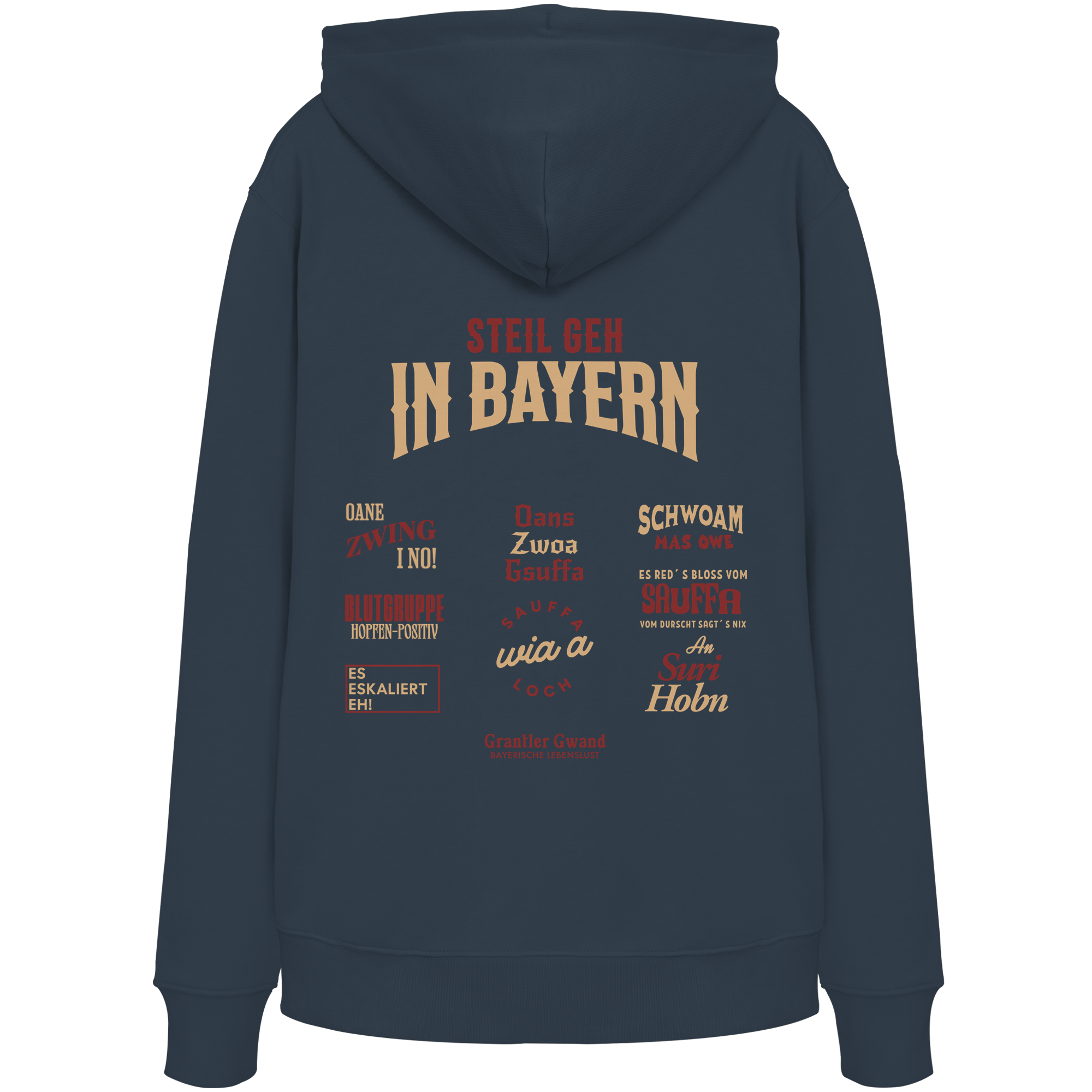 Steil geh in Bayern - Hoodie