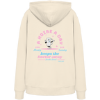 A Hoibe a Day keeps the Doctor away - pinke Variante - Backprint - Hoodie