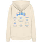 Oida Grantla - blaue Variante - Backprint - Hoodie