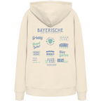 Bayerische Gmiatlichkeit - grüne Variante - Backprint - Hoodie