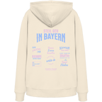 Steil geh in Bayern - pinke Variante - Backprint - Hoodie