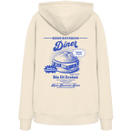 Resis Bavarian Diner - blaue Variante - Backprint - Hoodie