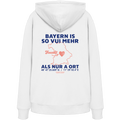 Bayern im Herzen - blaue Variante - Backprint - Hoodie