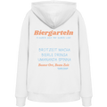 Biergarteln - orangene Variante - Backprint - Hoodie