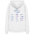 Wuid & Frei - Lila Variante - Backprint - Hoodie