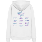 Wuid & Frei - Lila Variante - Backprint - Hoodie