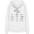 Wuid & Frei-  Rote Variante - Backprint - Hoodie