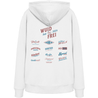 Wuid & Frei-  Rote Variante - Backprint - Hoodie