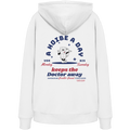 A Hoibe a Day keeps the Doctor away - dunkelblaue Variante - Backprint - Hoodie