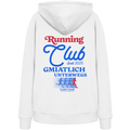 Running Club - blaue Variante - Backprint - Hoodie