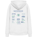 Bayerische Gmiatlichkeit - grüne Variante - Backprint - Hoodie