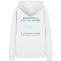 Bayern im Herzen - grüne Variante - Backprint - Hoodie