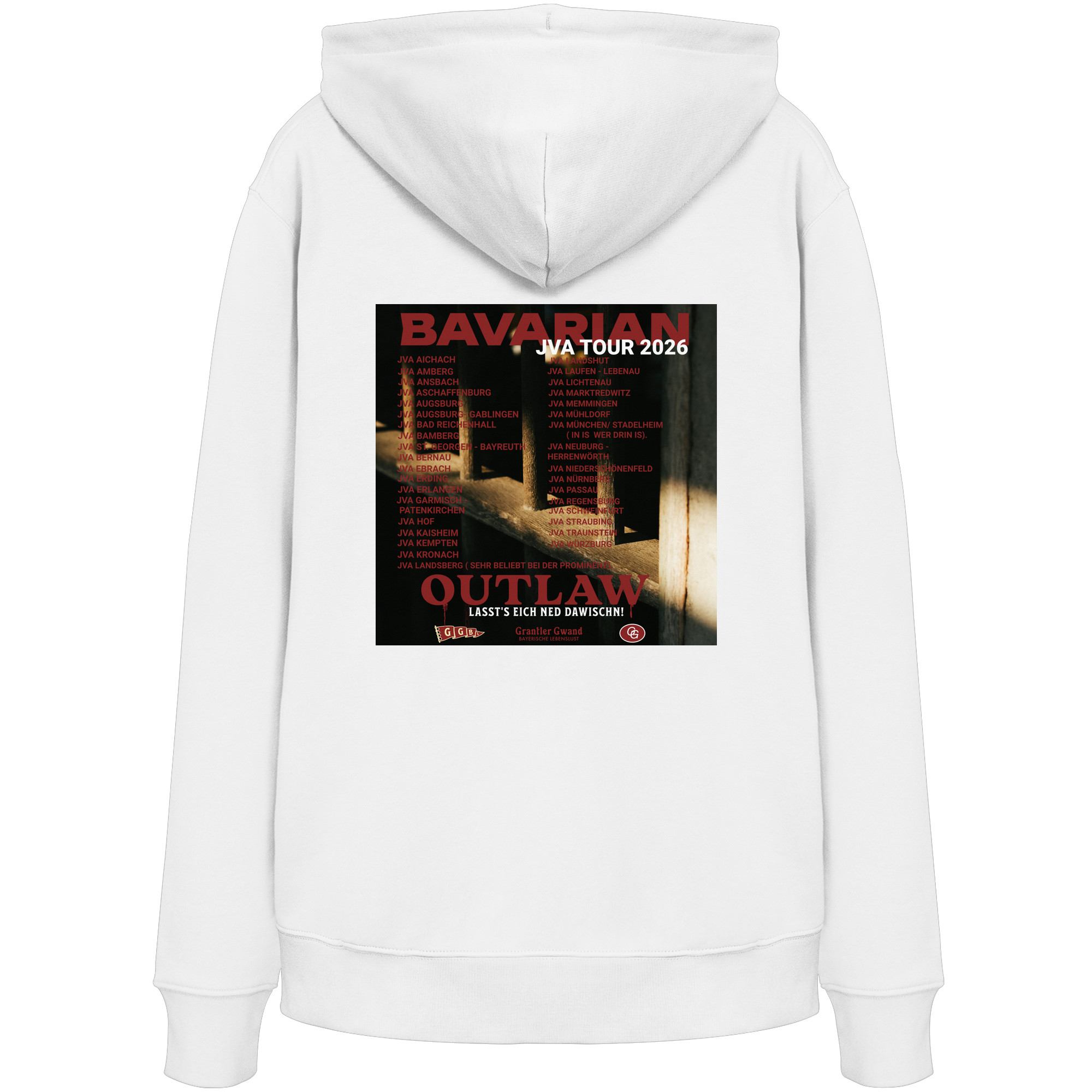 Bavarian Outlaw - Backprint - Hoodie